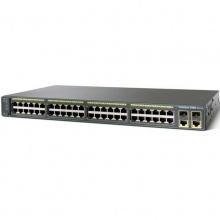 Cisco思科 WS-C2960+48TC-L 48口百兆交换机 智能二层交换机