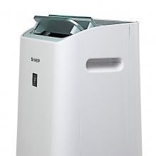 夏普除湿机家用空气净化器静音DW-CE15F-W 除菌干衣抽湿器干燥机