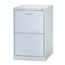 君安 两屉柜 (浅灰) H740*W450*D620(mm) HF-JA03026