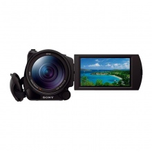 索尼（SONY）FDR-AX100E 4K高清数码摄像机 128G94卡+U21包+加厚原电+原装遥控脚架