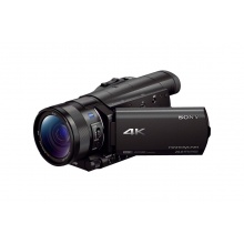 索尼（SONY）FDR-AX100E 4K高清数码摄像机 128G94卡+U21包+加厚原电+原装遥控脚架