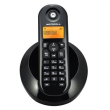 摩托罗拉 MOTOROLA 数字无绳电话机 C601C（黑色...