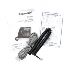松下 Panasonic 电话机 KX-TS318CN (白) 带分机口 免电池