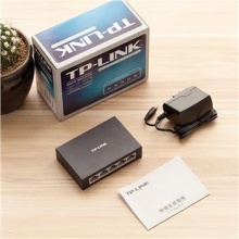 普联 TP-LINK 交换机 TL-SF1005D 5口百兆 铁壳