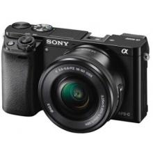 索尼（SONY）ILCE-6000L APS-C微单数码相机标准套装 黑色（约2430万有效像素 E PZ 16-50mm镜头 a6000）